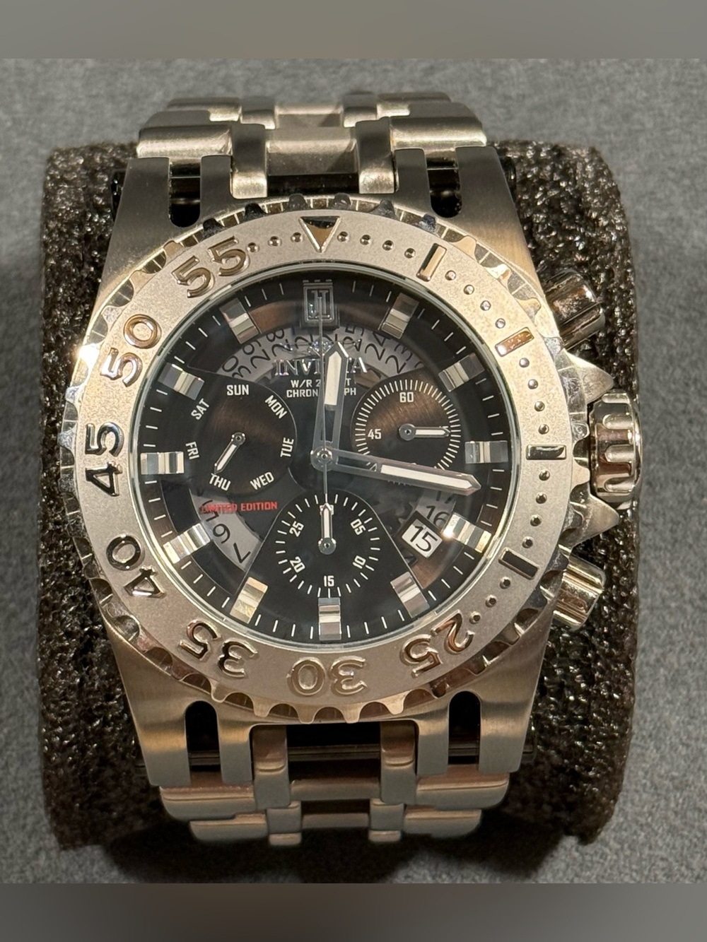 Invicta 26289 Jason Taylor Chaos Limited Edition Men's Stainless Steel Watch